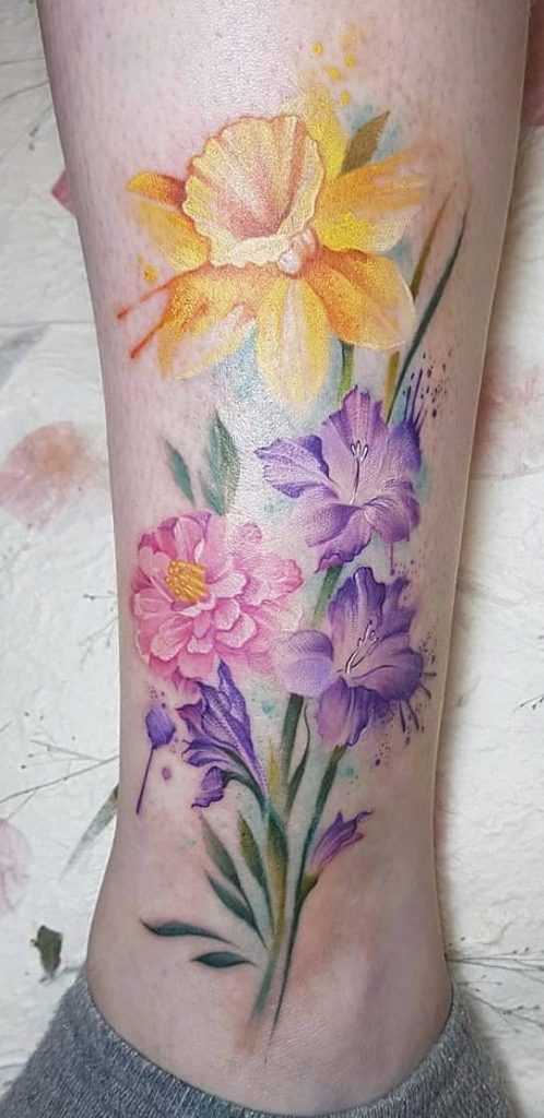 Daffodil Tattoos 77