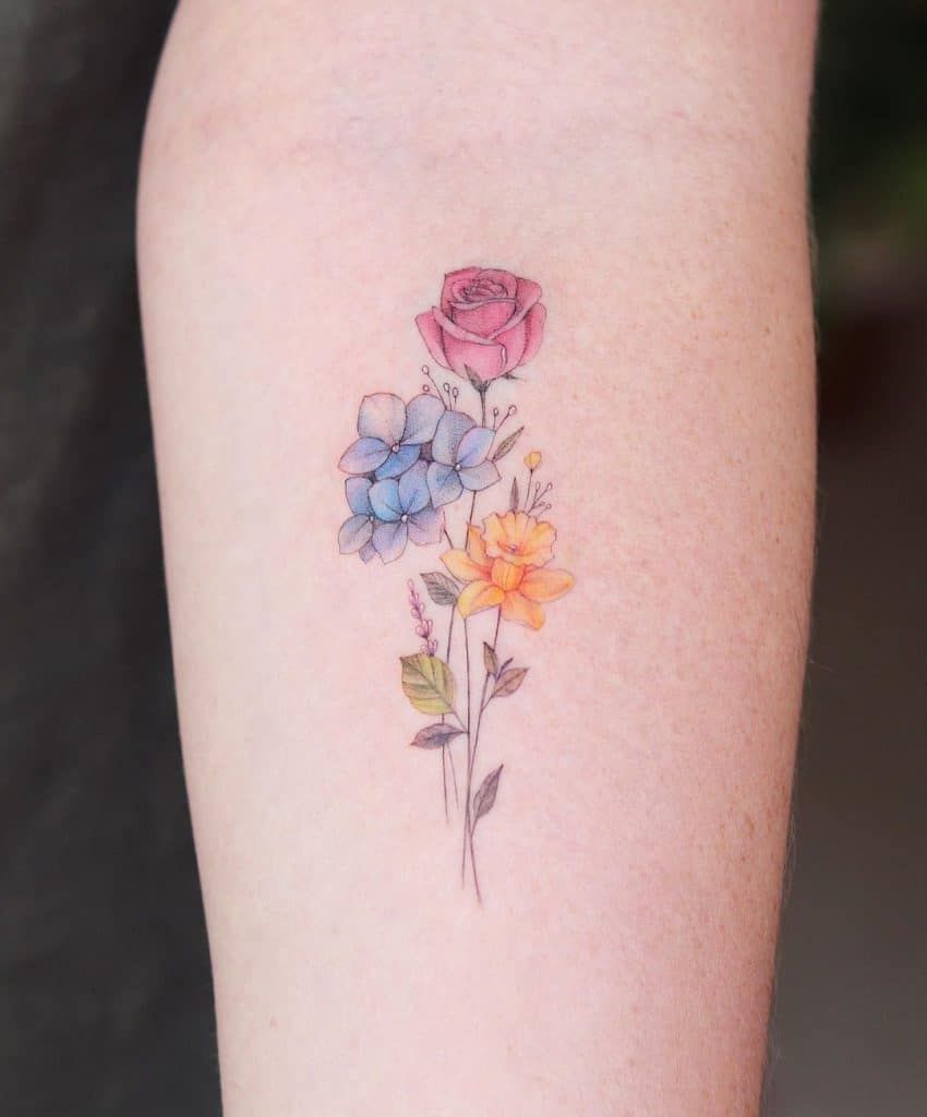 Daffodil Tattoos 84