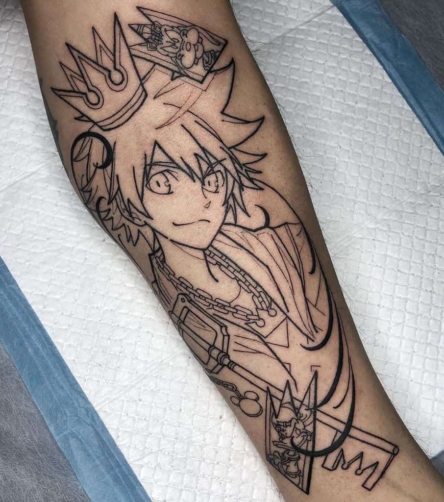 Kingdom Hearts Tattoos 53