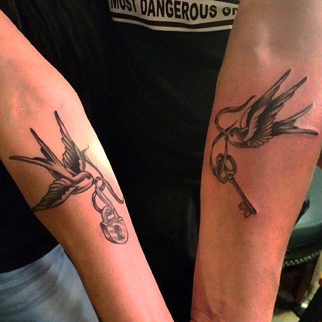 Lock And Key Tattoos 1