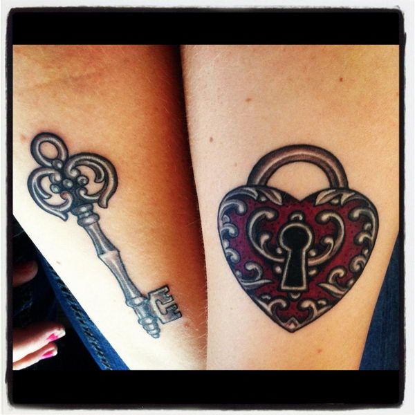 Lock And Key Tattoos 107