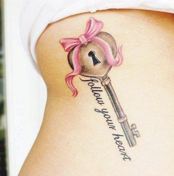 Lock And Key Tattoos 115