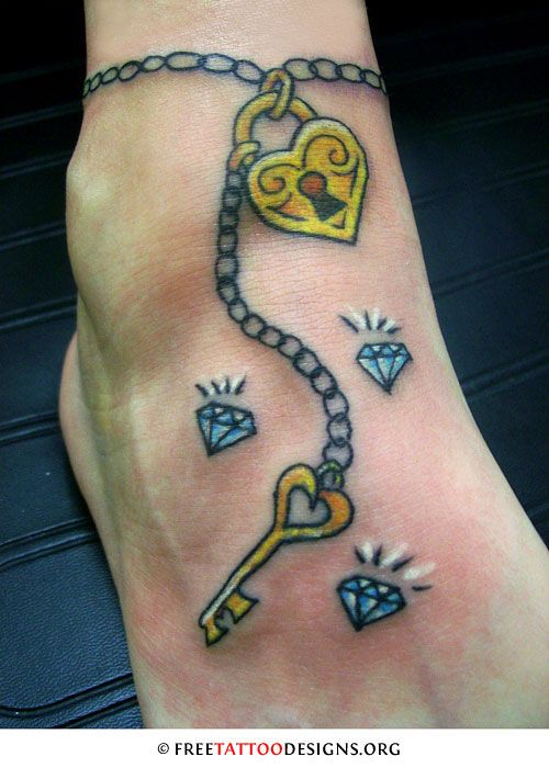 Lock And Key Tattoos 119