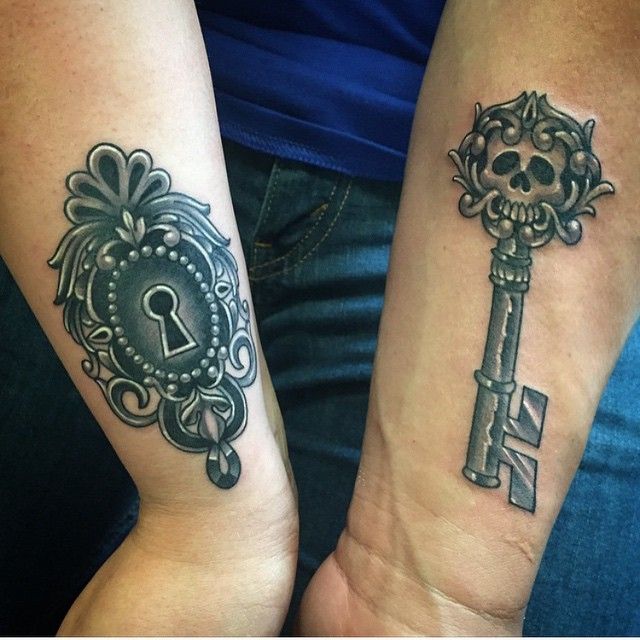 Lock And Key Tattoos 122