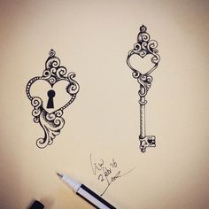 Lock And Key Tattoos 173