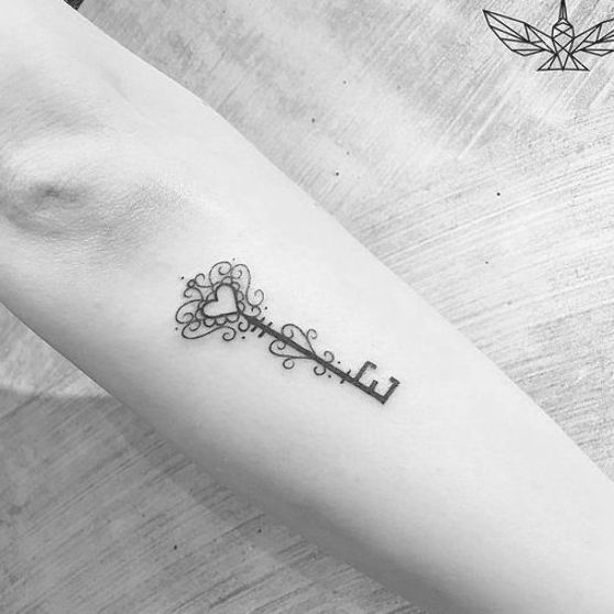 Lock And Key Tattoos 174