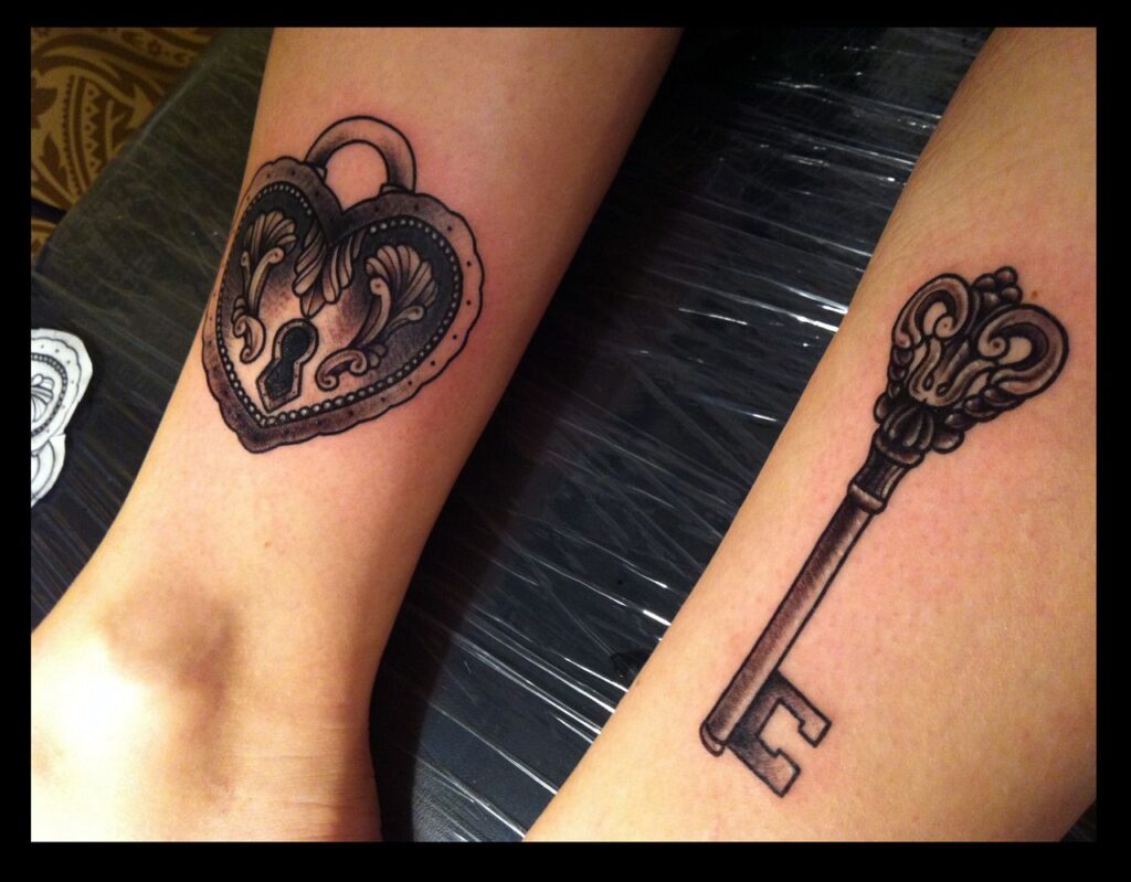 Lock And Key Tattoos 204