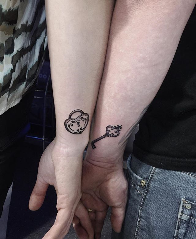 Lock And Key Tattoos 34