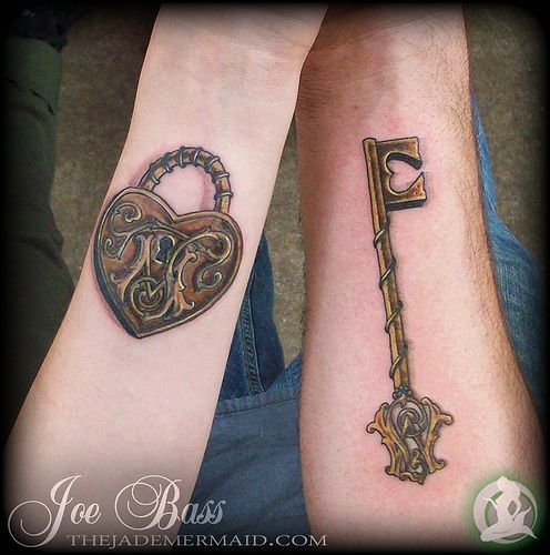 Lock And Key Tattoos 56