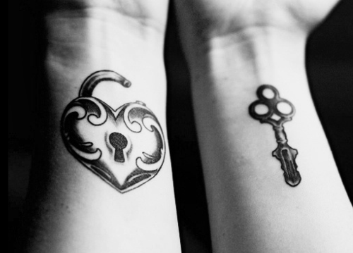 Lock And Key Tattoos 7