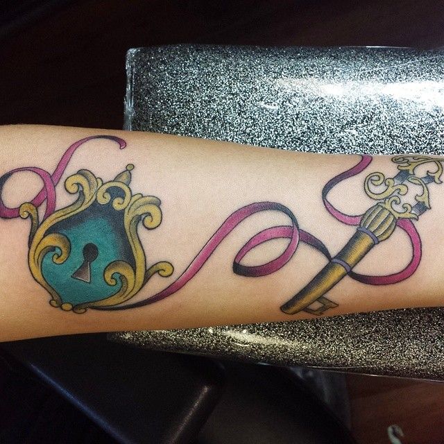 Lock And Key Tattoos 71