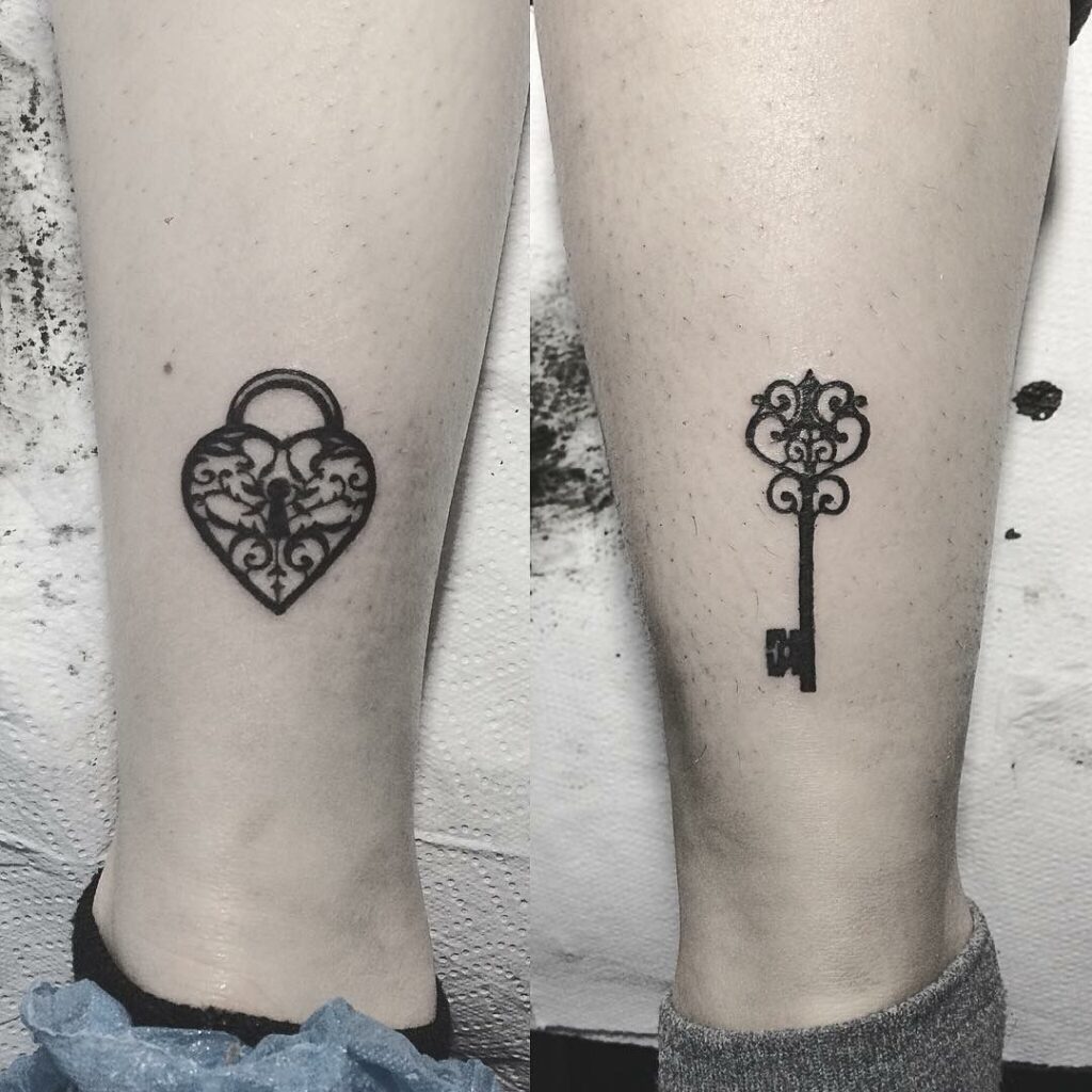 Lock And Key Tattoos 74