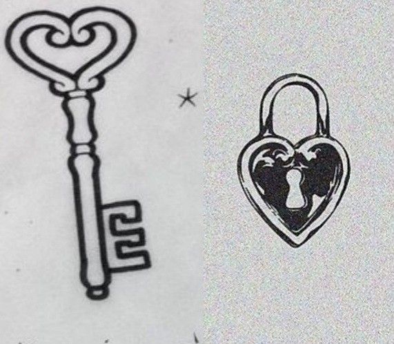 Lock And Key Tattoos 94
