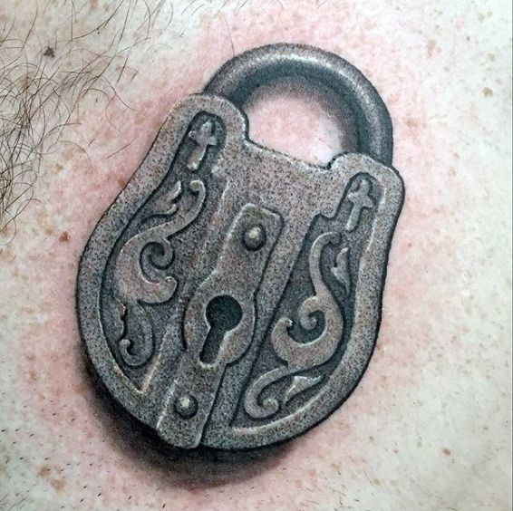 Lock And Key Tattoos 97
