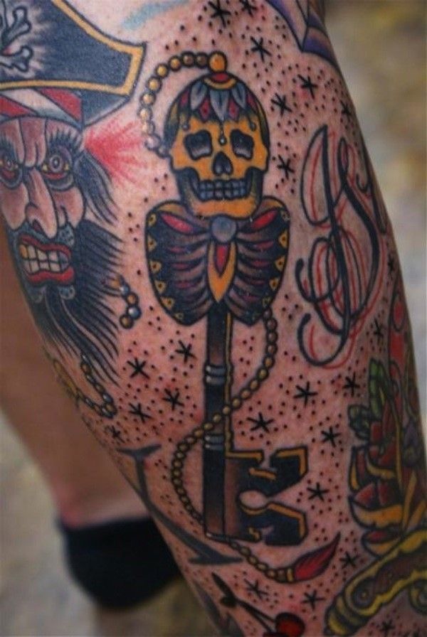 Lock And Key Tattoos 99