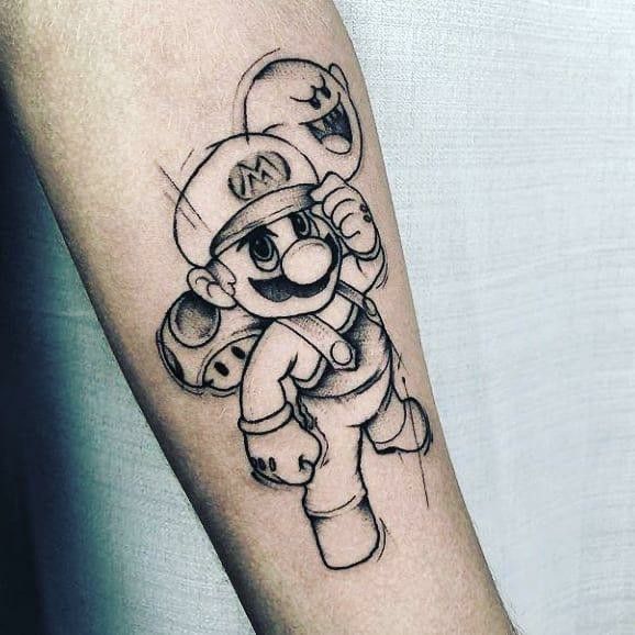 Mario Tattoos 10