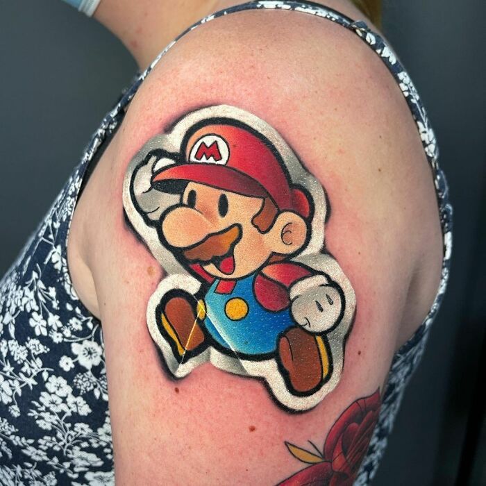 Mario Tattoos 110