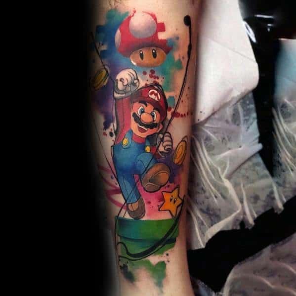 Mario Tattoos 12
