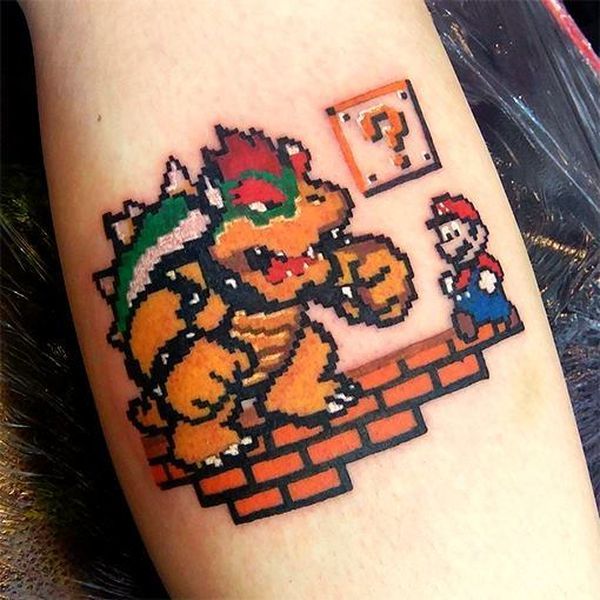 Mario Tattoos 14