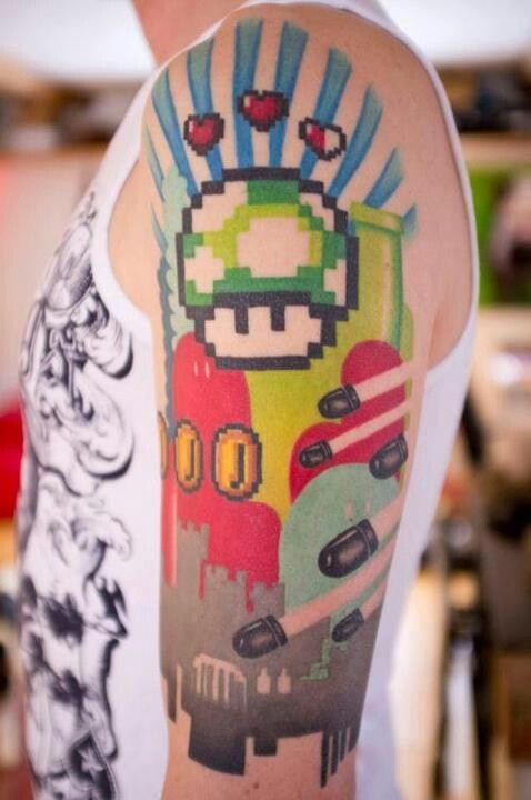 Mario Tattoos 145