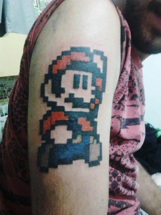 Mario Tattoos 146