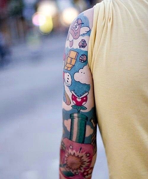 Mario Tattoos 159