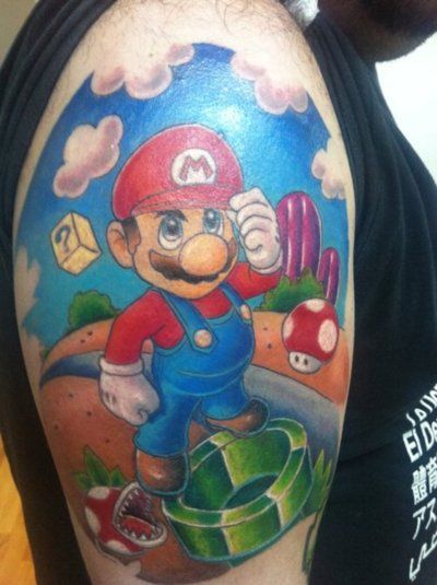 Mario Tattoos 178