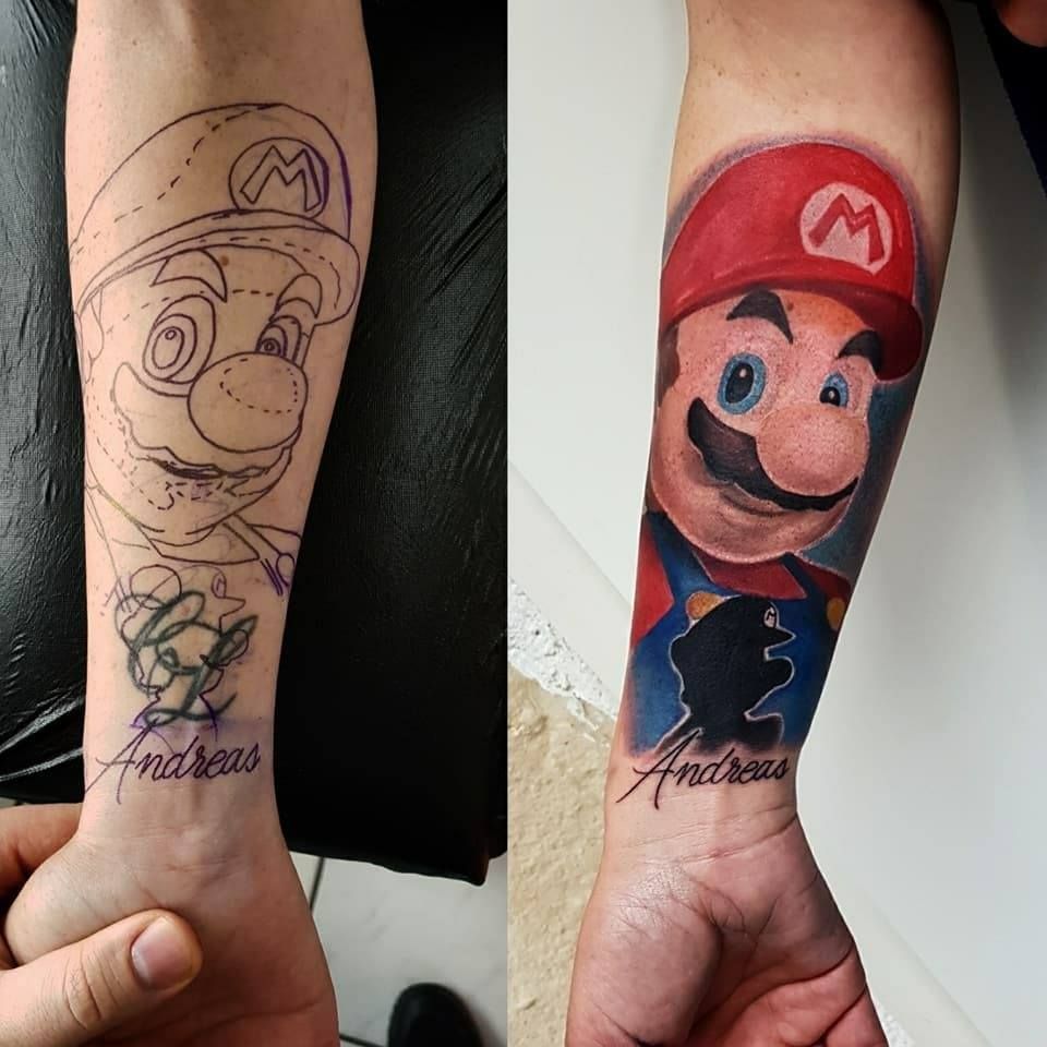 Mario Tattoos 196