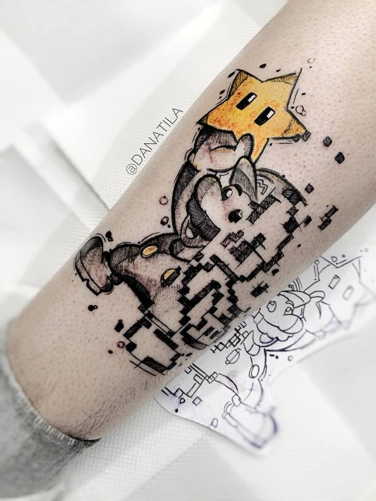 Mario Tattoos 197