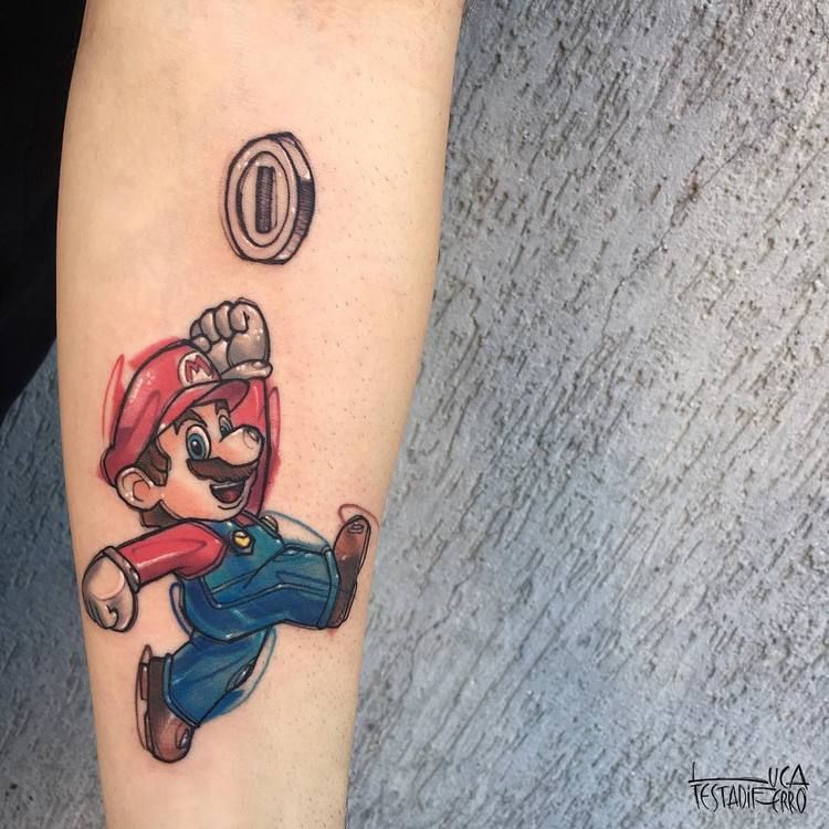 Mario Tattoos 53