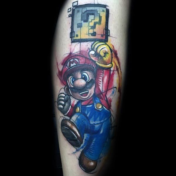 Mario Tattoos 58