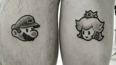 Mario Tattoos 64