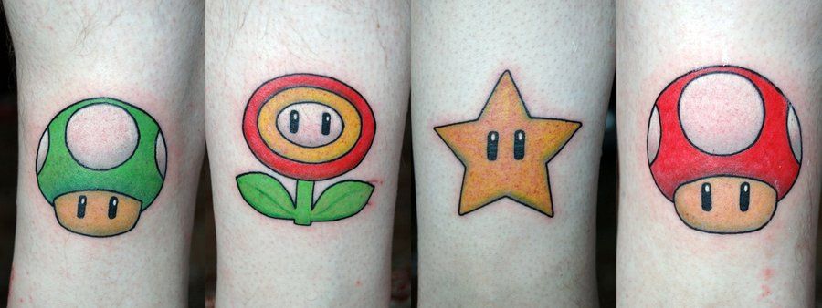 Mario Tattoos 7