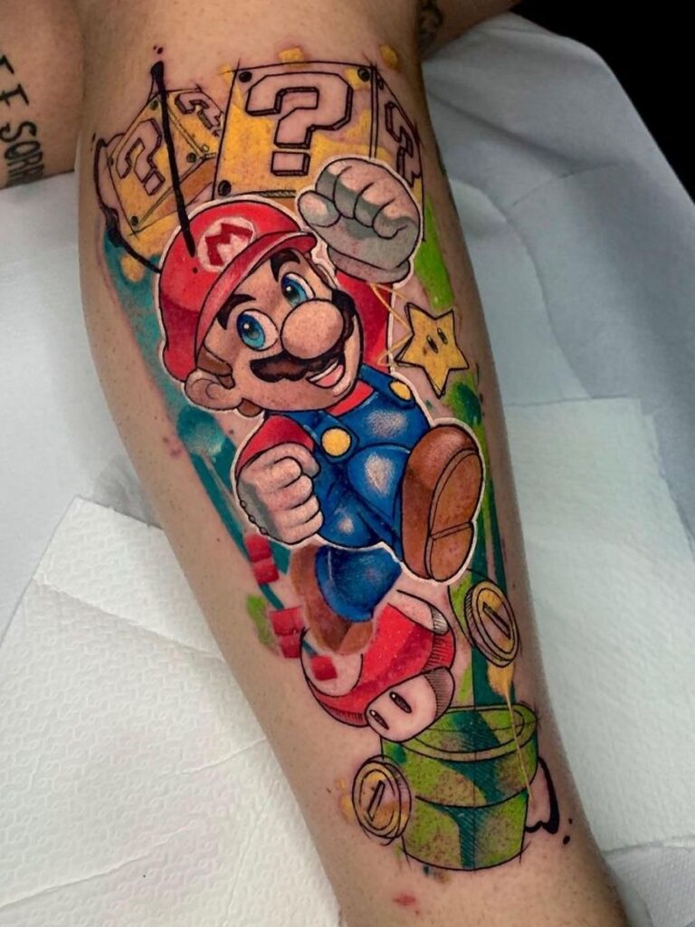 Mario Tattoos 72