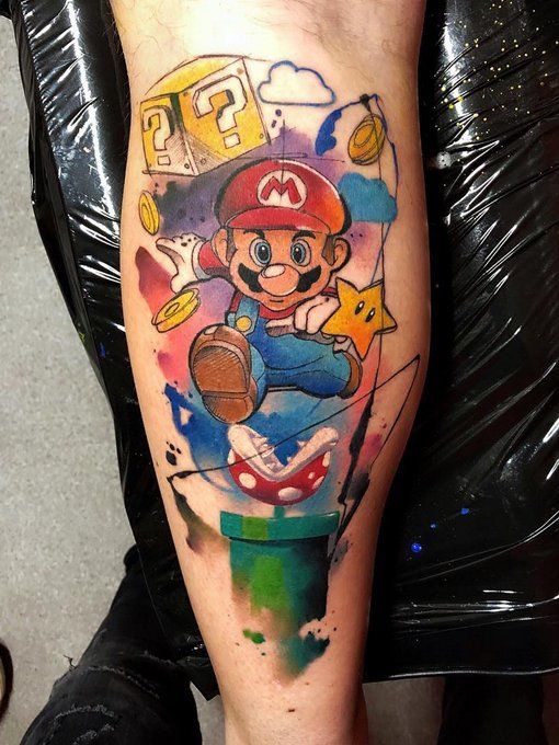 Mario Tattoos 85