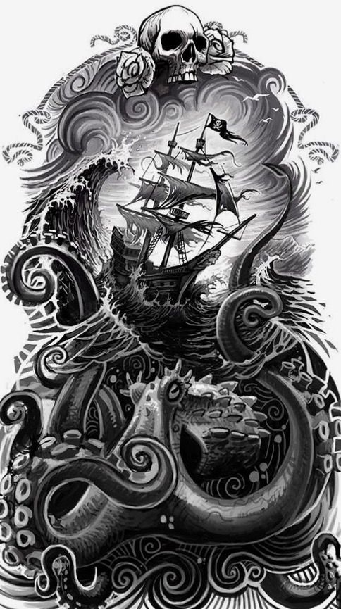 Pirate Tattoos 96