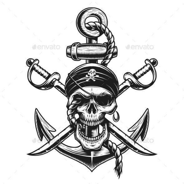 Pirate Tattoos 97