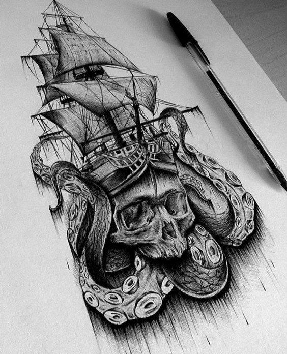 Pirate Tattoos 111