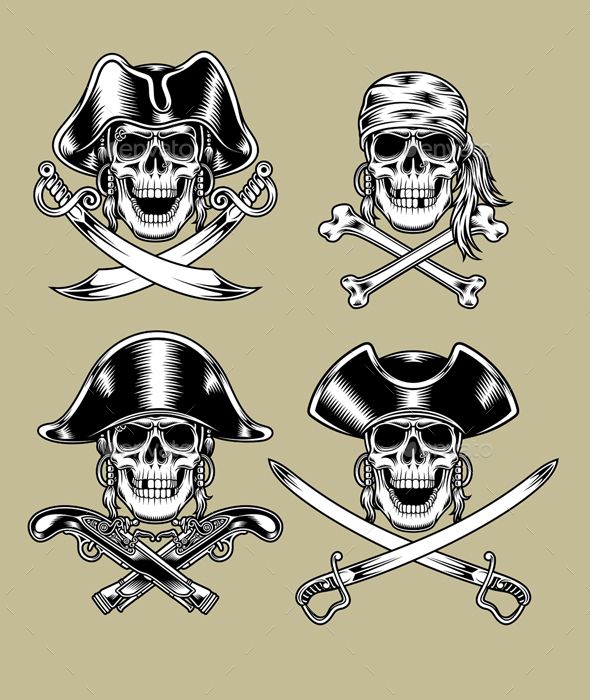 Pirate Tattoos 124