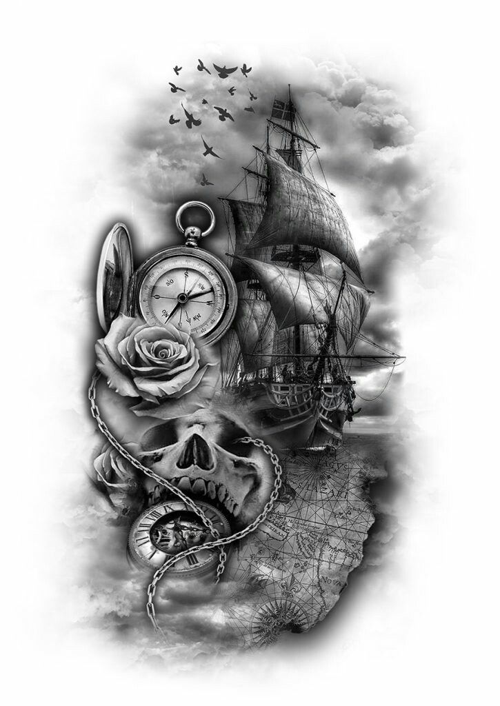 Pirate Tattoos 117