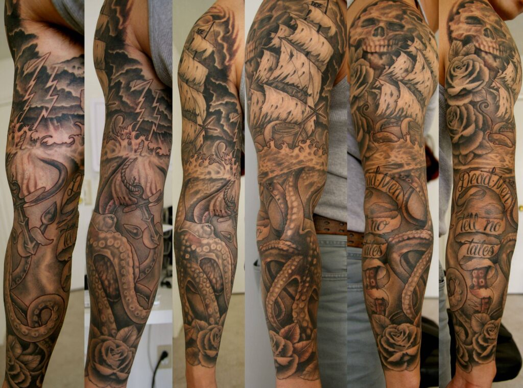 Pirate Tattoos 129