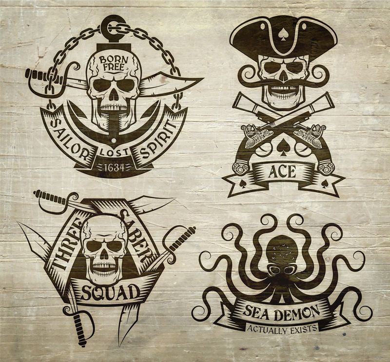 Pirate Tattoos 142