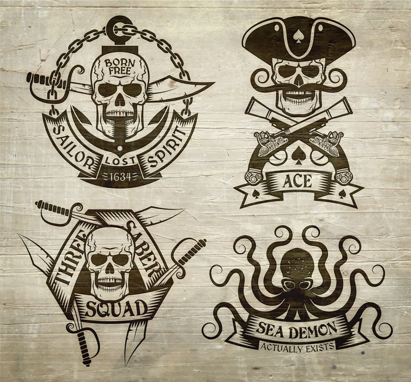 Pirate Tattoos 131