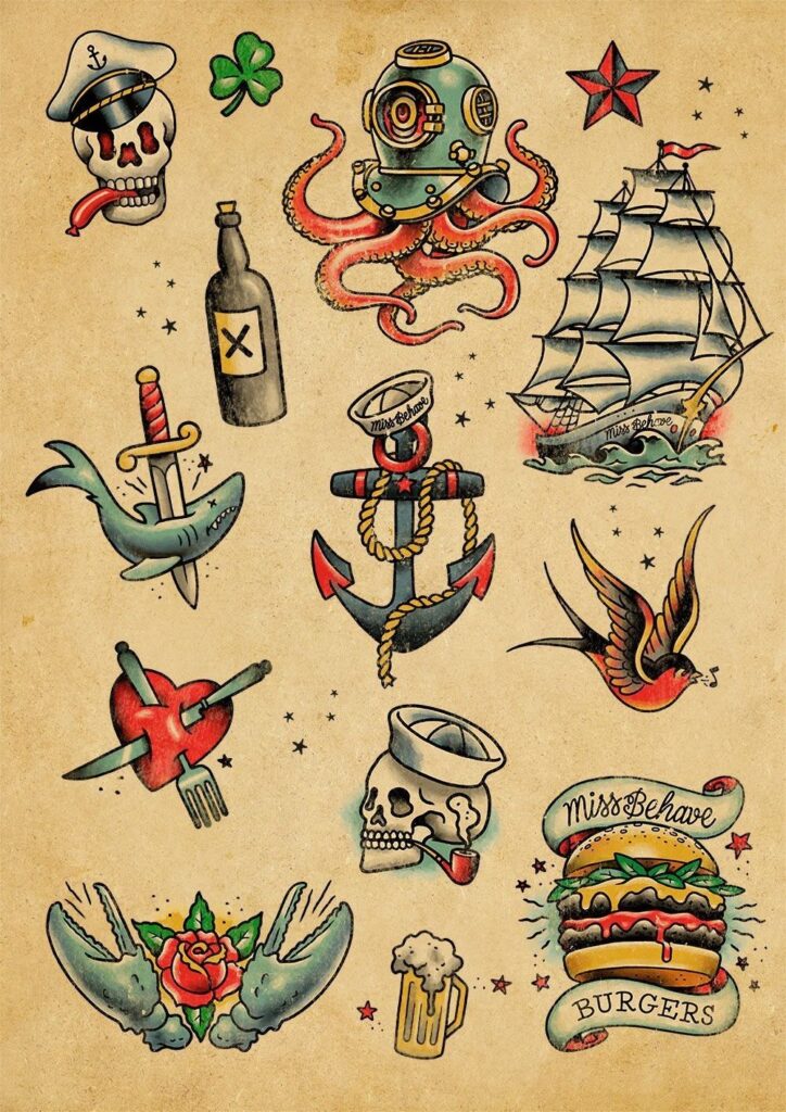 Pirate Tattoos 204