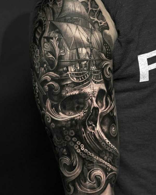 Pirate Tattoos 29