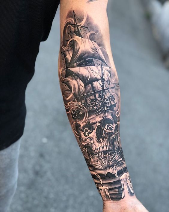 Pirate Tattoos 31