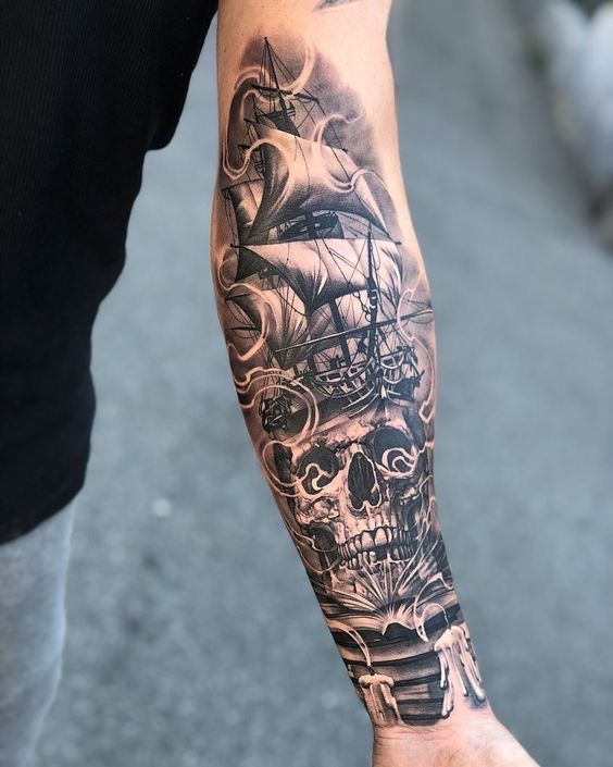 Pirate Tattoos 30