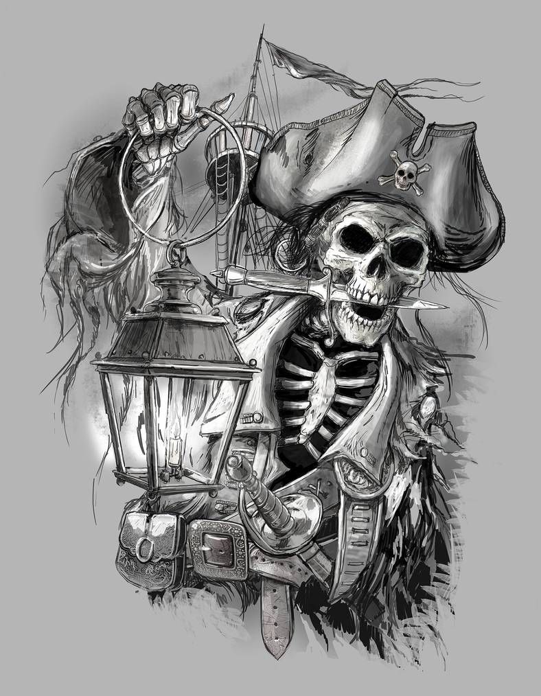 Pirate Tattoos 50