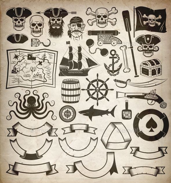 Pirate Tattoos 56