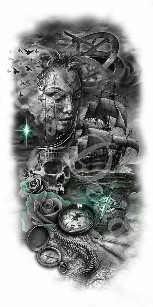 Pirate Tattoos 72